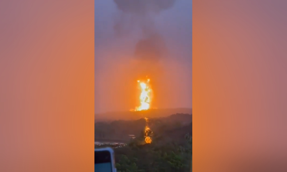 Mud volcano erupts near homes in Colombia; evacuations underway