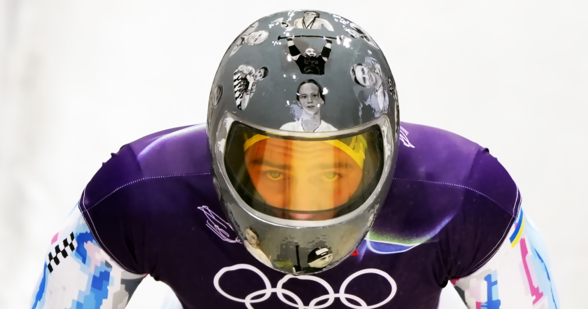 Ukraine Winter Olympics skeleton racer banned from wearing helmet tribute to war dead