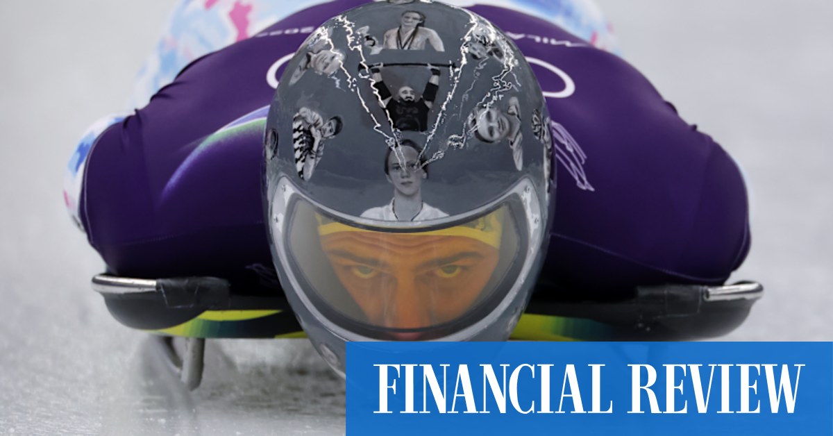 Ukraine skeleton athlete Vladyslav Heraskevych disqualified over helmet showing killed athletes