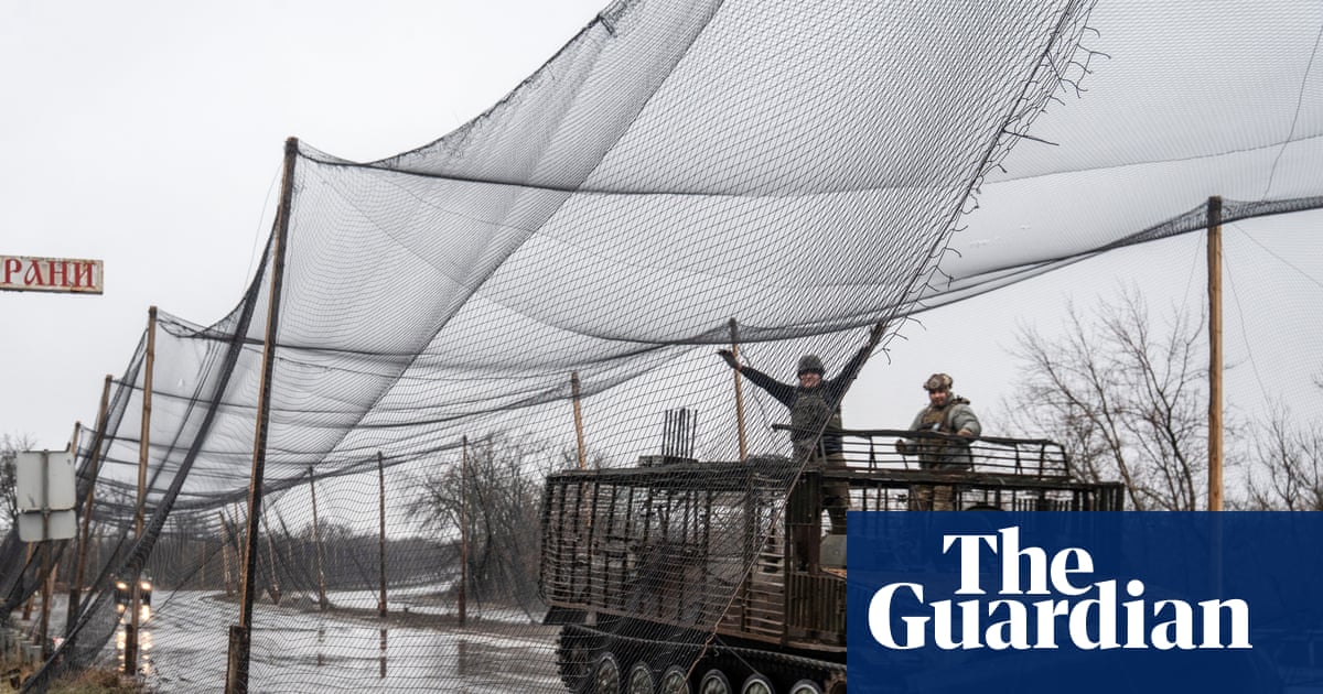 Ukraine war briefing: Kyiv to accelerate placement of anti-drone nets across frontline | Ukraine