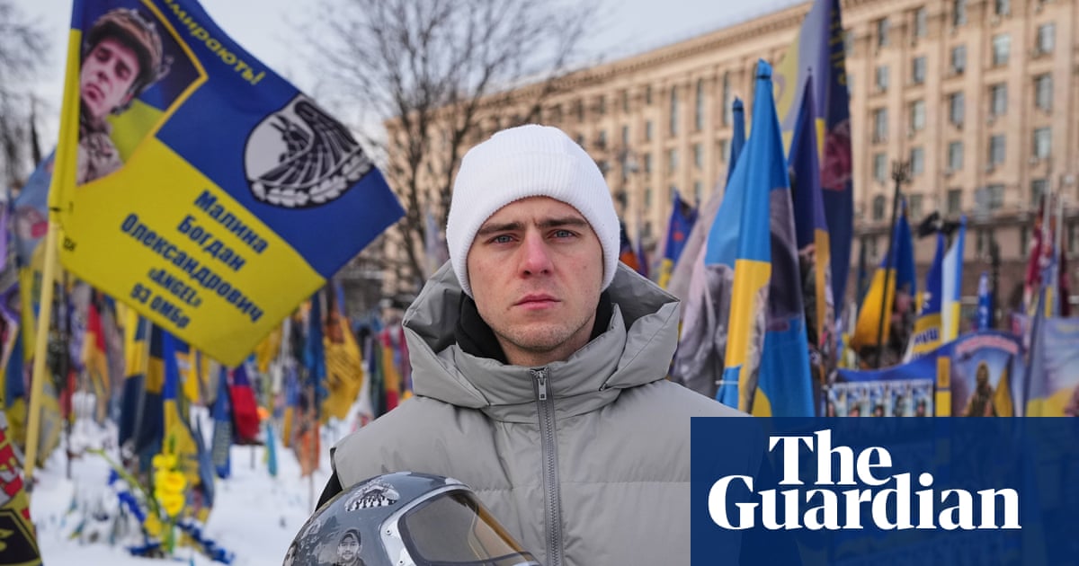 ‘I want to come back, to win gold’: banned Ukrainian determined to race for glory in helmet of memory | Winter Olympics 2026
