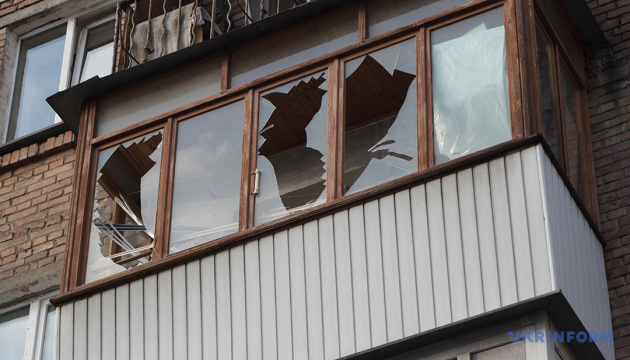 High-rise building hit in Rivne region