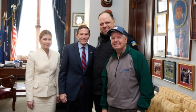 Stefanchuk, Senators Graham, Blumenthal discuss ‘hellish sanctions’ against Russia