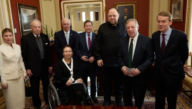 Stefanchuk discusses sanctions against Russia with U.S. Senate Ukraine Caucus