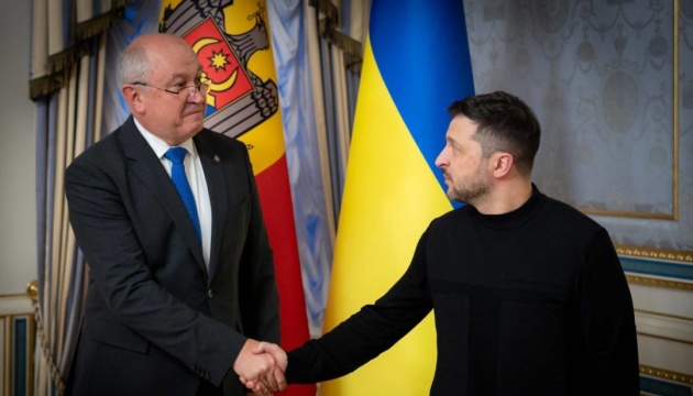 Ukrainian president, Moldovan PM discuss joint projects, European integration