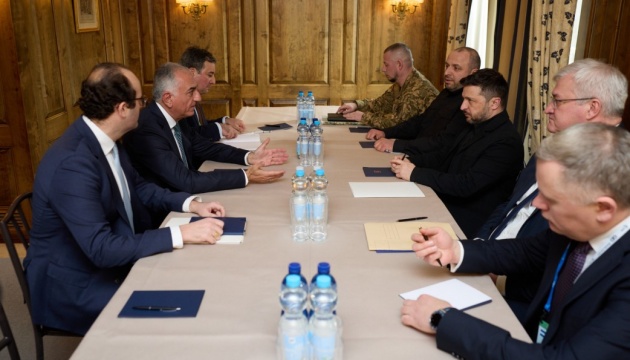 Zelensky meets exiled Crown Prince of Iran