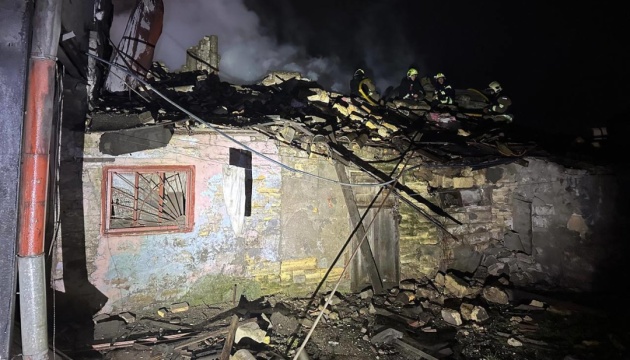 Russians attack Odesa again, house caught fire in one of city’s districts