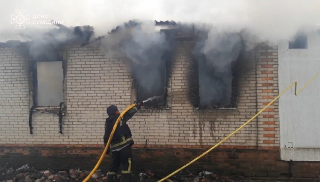 Russian strikes on Sumy region leave three people injured