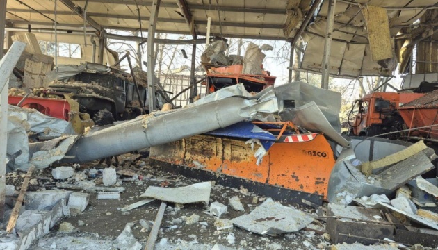 Russian missile strike destroys enterprise in Sumy region