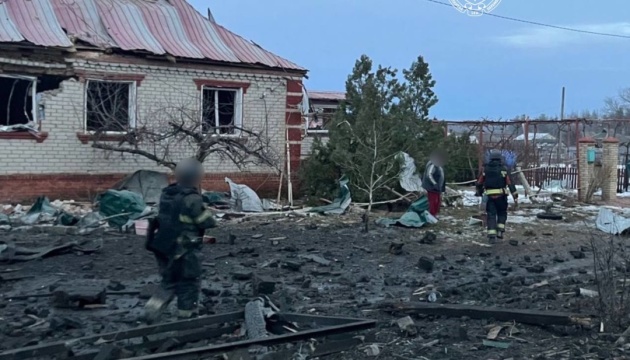 Russian forces carry out airstrike on Oskil, Kharkiv region, one injured