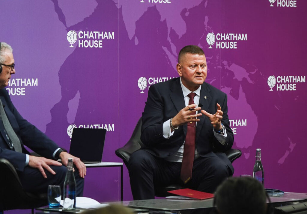 Frontline in Ukraine reduced to “robotic kill zone,” Zaluzhnyi says