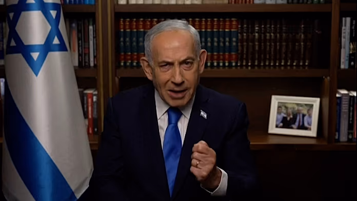 “Help has arrived,” Netanyahu says, urging Iranians to "take your destiny"