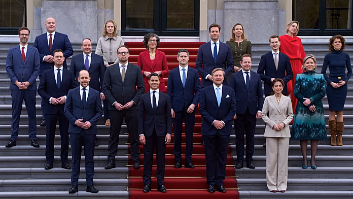 New Dutch minority government sworn in under centrist Prime Minister Rob Jetten