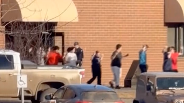 Watch: Students seen leaving school after deadly shooting in British Columbia