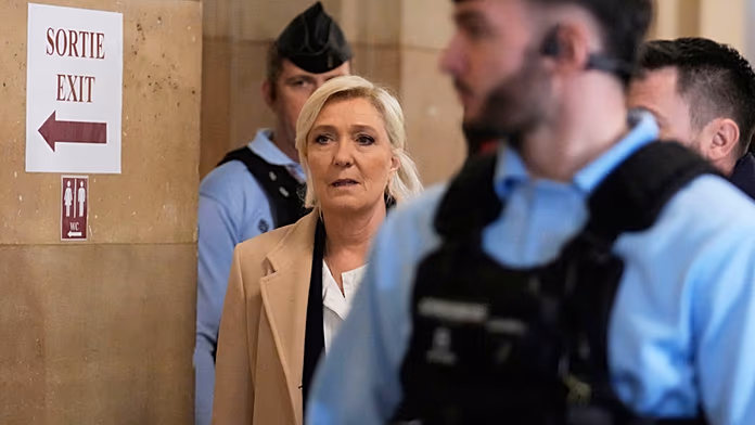 France's Marine Le Pen will not run in 2027 if court imposes ankle bracelet, she says