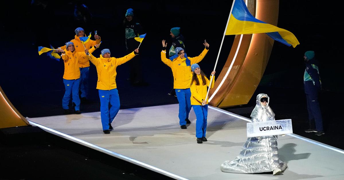 Milan Cortina Olympics Ukraine Russian Sign Bearer | National Sports