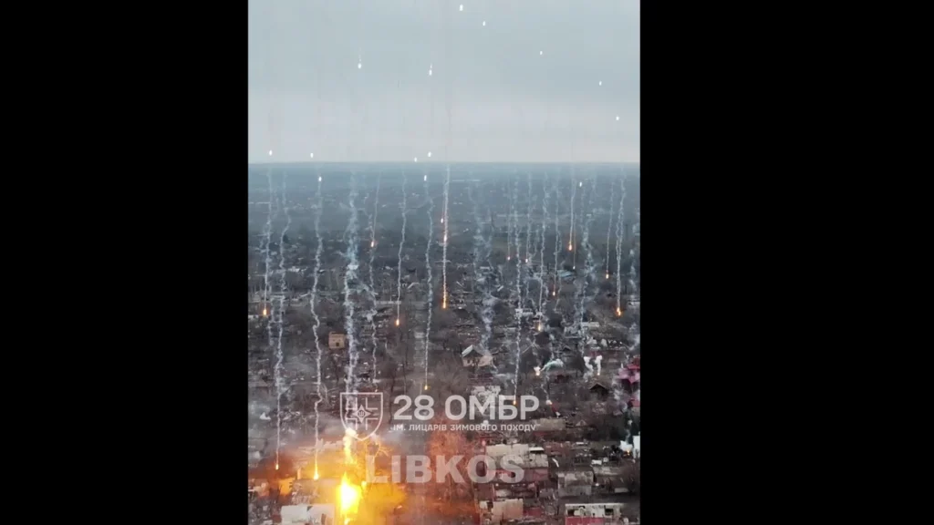 Russian forces hit Kostyantynivka residential area with phosphorus munitions