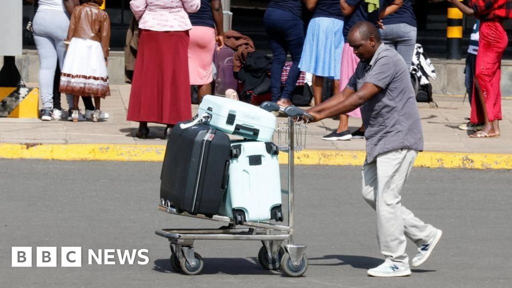 Kenya strike delays flights at international hub airport – BBC