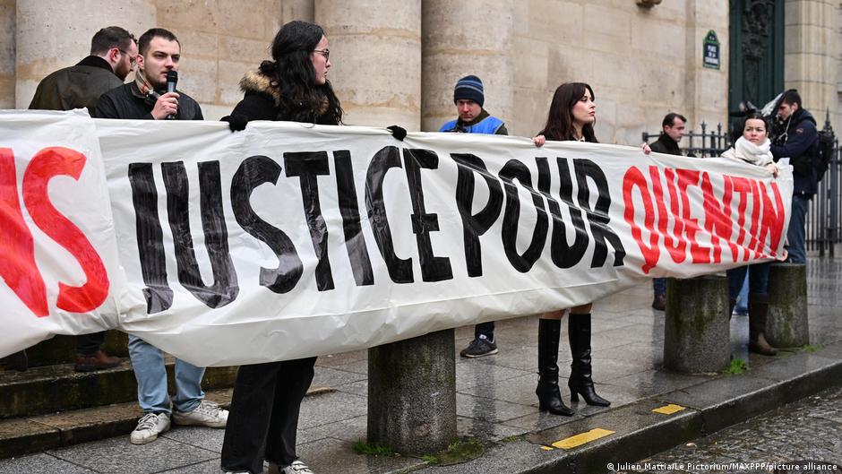 France arrests nine in right-wing activist’s death