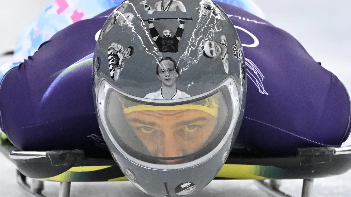 Ukraine’s Vladyslav Heraskevych disqualified from Olympic Skeleton