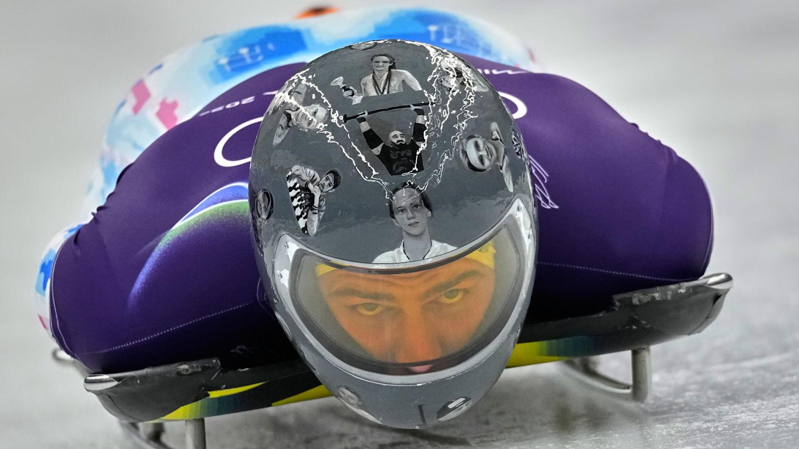 Athletes ‘afraid’ to voice support for helmet honouring Ukrainian dead, skeleton star tells ITV News