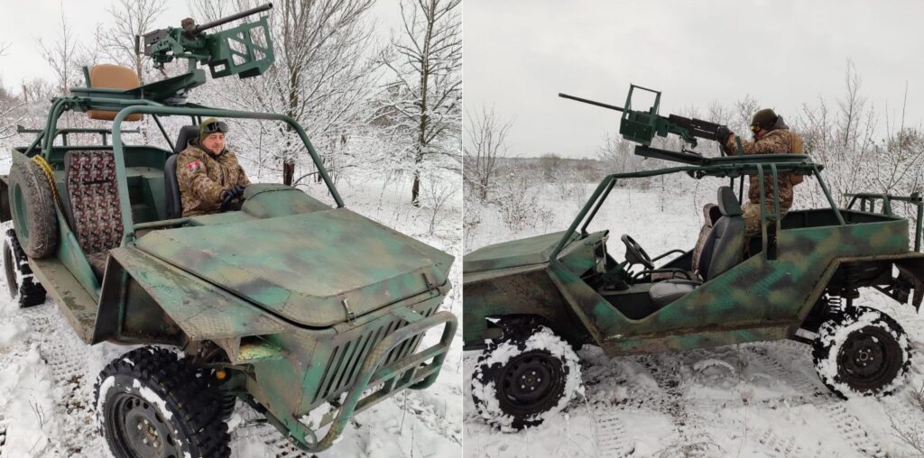 This vehicle has become Ukraine’s battlefield legend. “Predator” built partly from trophy Russian ABT-102 aluminum, hits 120 km/h off-road