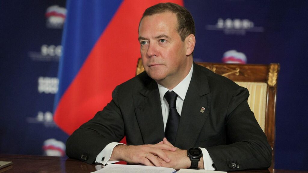Medvedev threatens to invade Europe “without visas” as EU moves to ban Russian war criminals’ travel