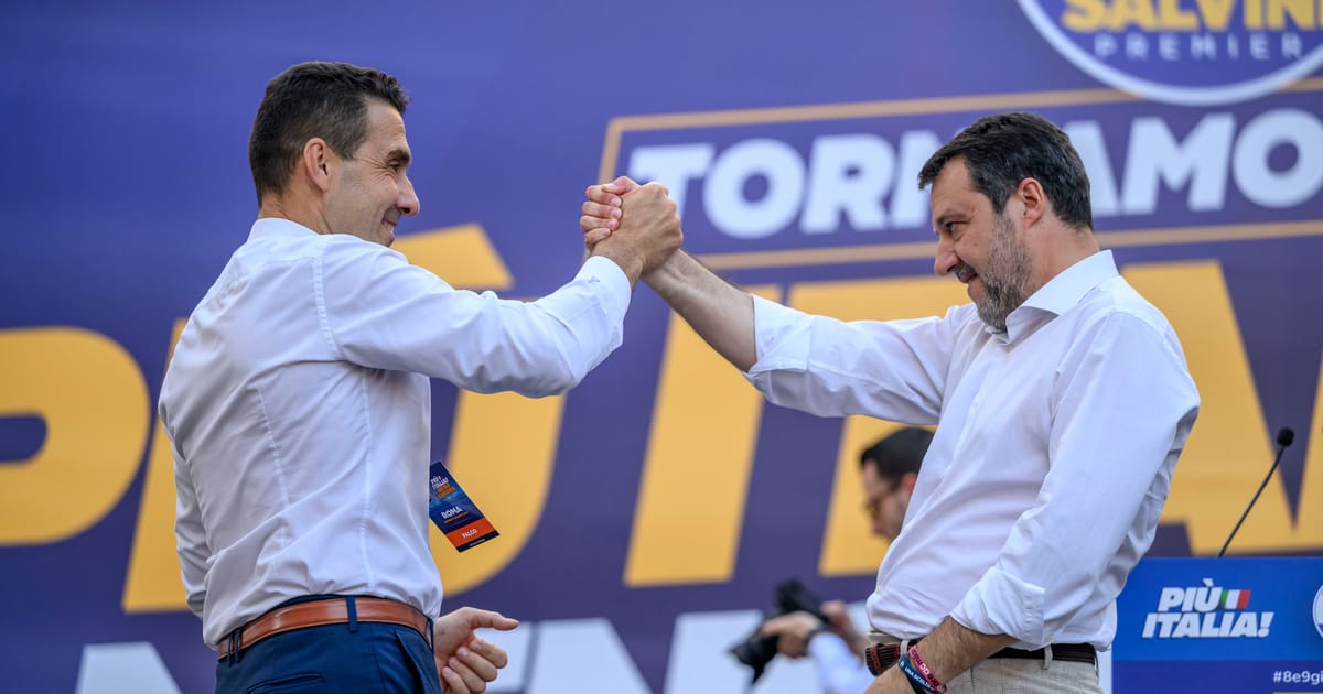 Salvini’s far-right League party is ripping apart – POLITICO