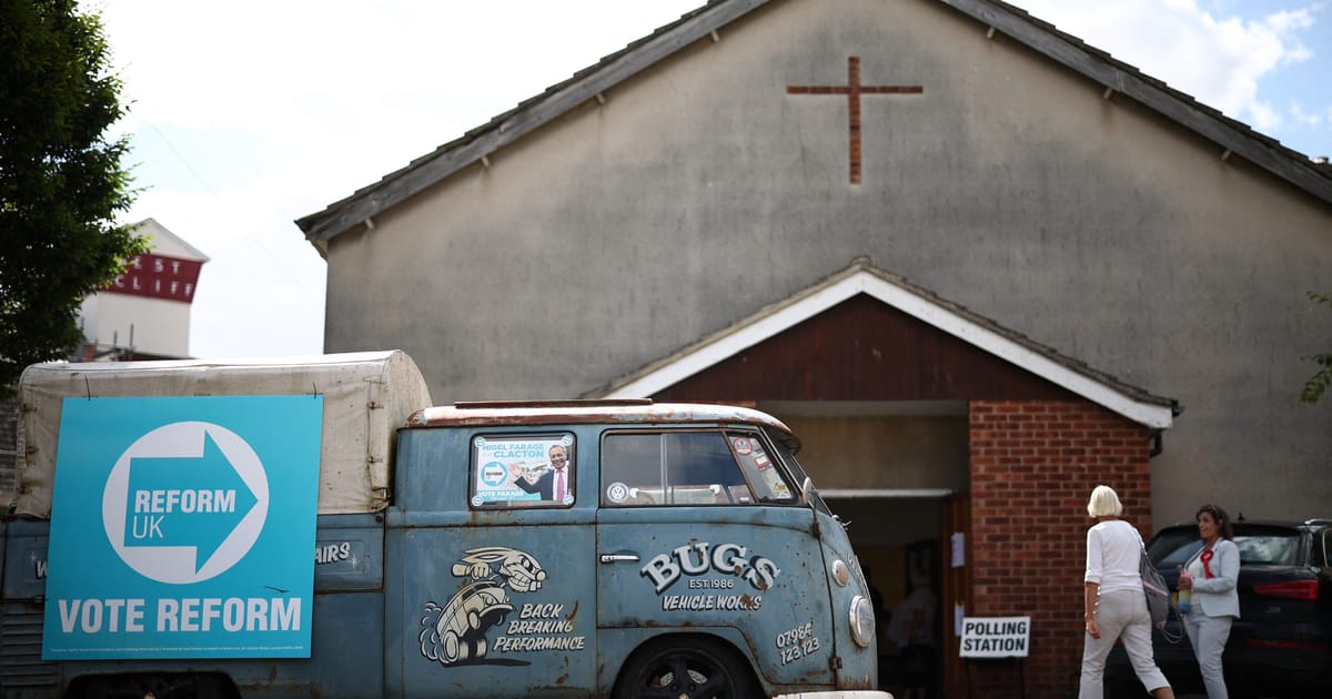 Nigel Farage’s Reform UK wants to ban churches from becoming mosques – POLITICO