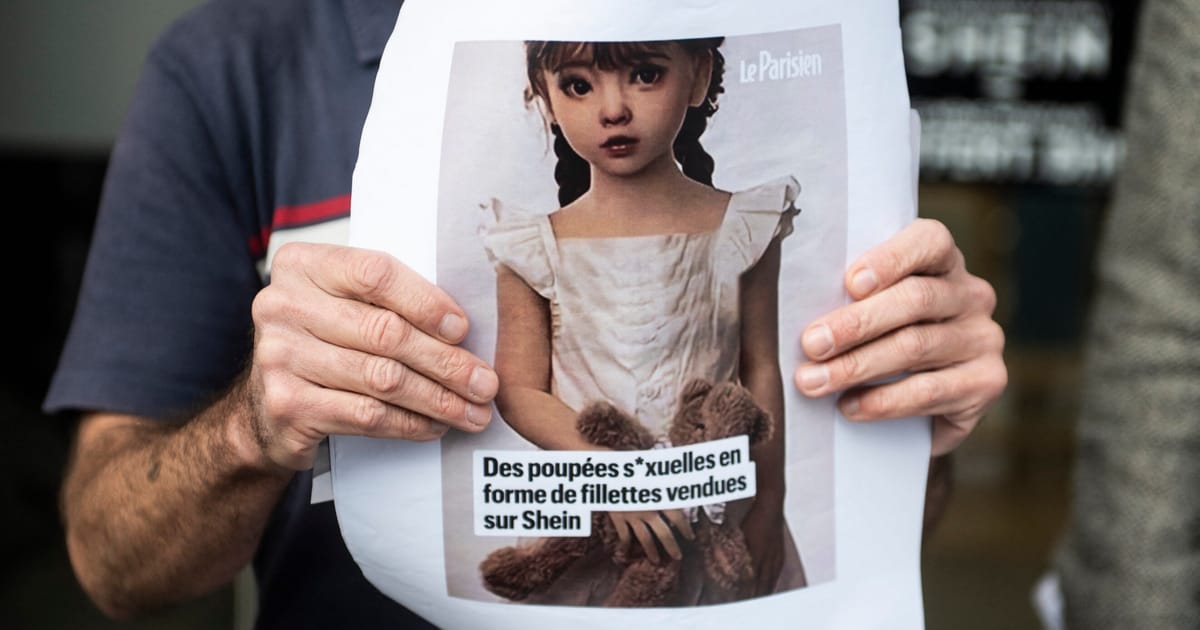 EU investigates Shein over child-like sex dolls and weapons – POLITICO