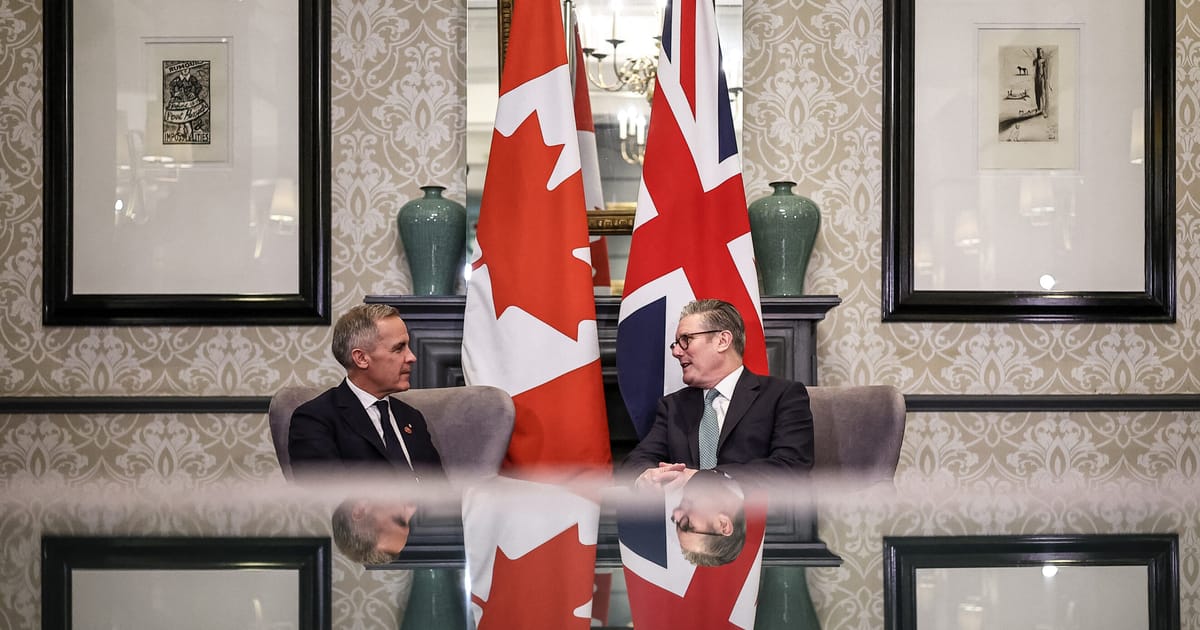 Carney lobbies Starmer over defense bank – POLITICO