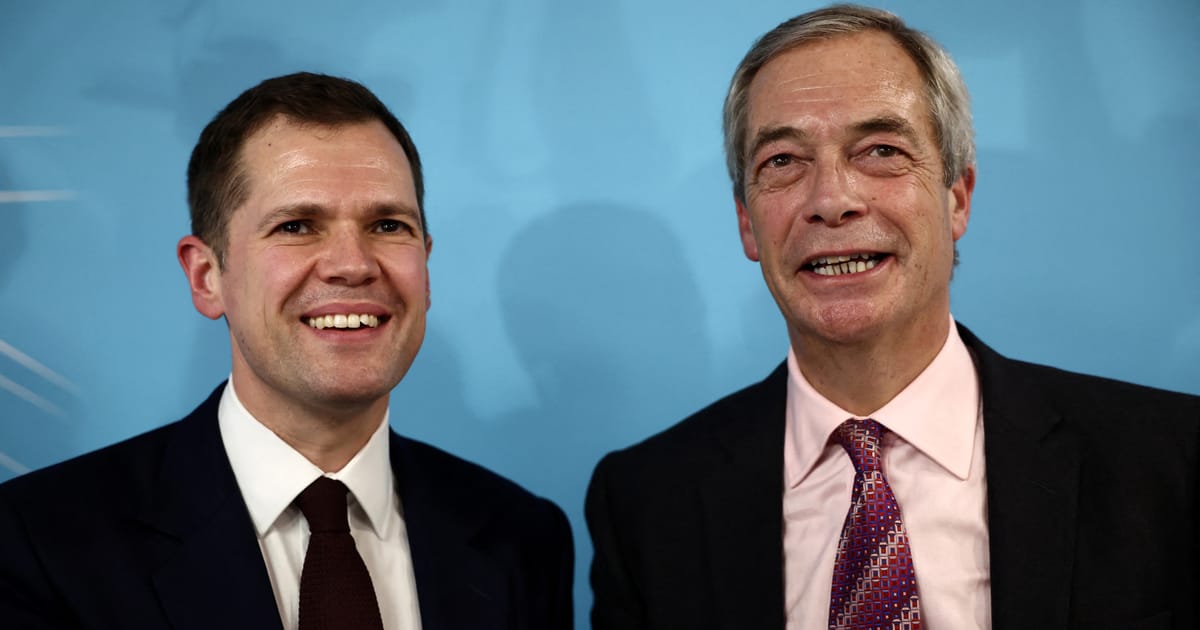 Farage deploys Jenrick to calm Britain’s bankers – POLITICO