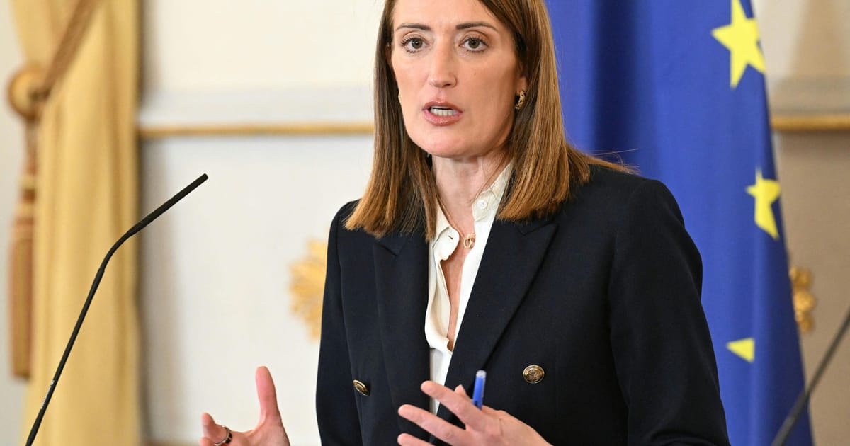 Don’t meddle in our elections, EU’s Metsola tells Trump’s MAGA warriors – POLITICO