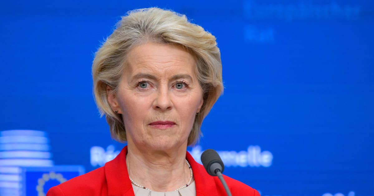 Ursula von der Leyen tente d’apaiser les tensions au sein de la Commission – POLITICO