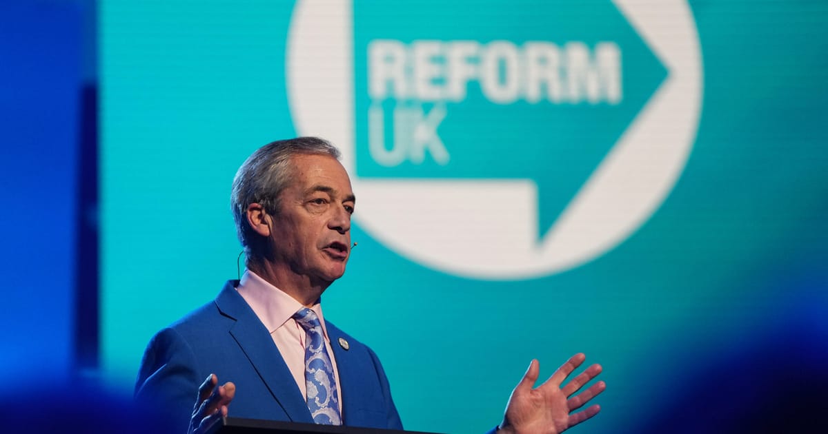 Nigel Farage unveils his top team – POLITICO