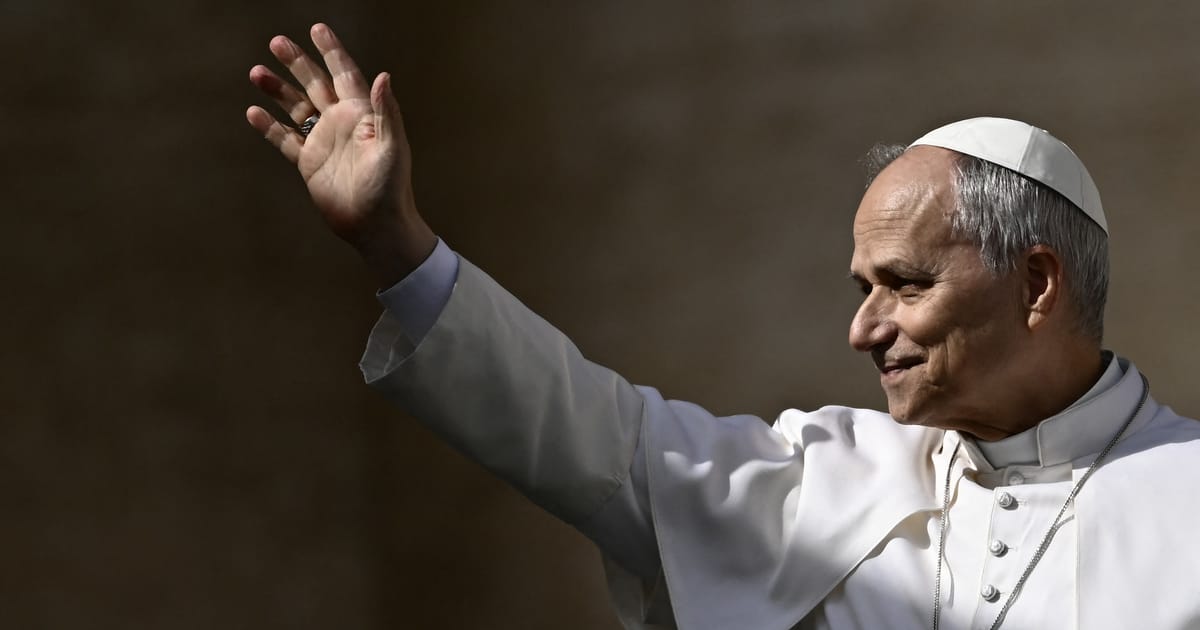 Pope snubs Trump’s Gaza peace board  – POLITICO