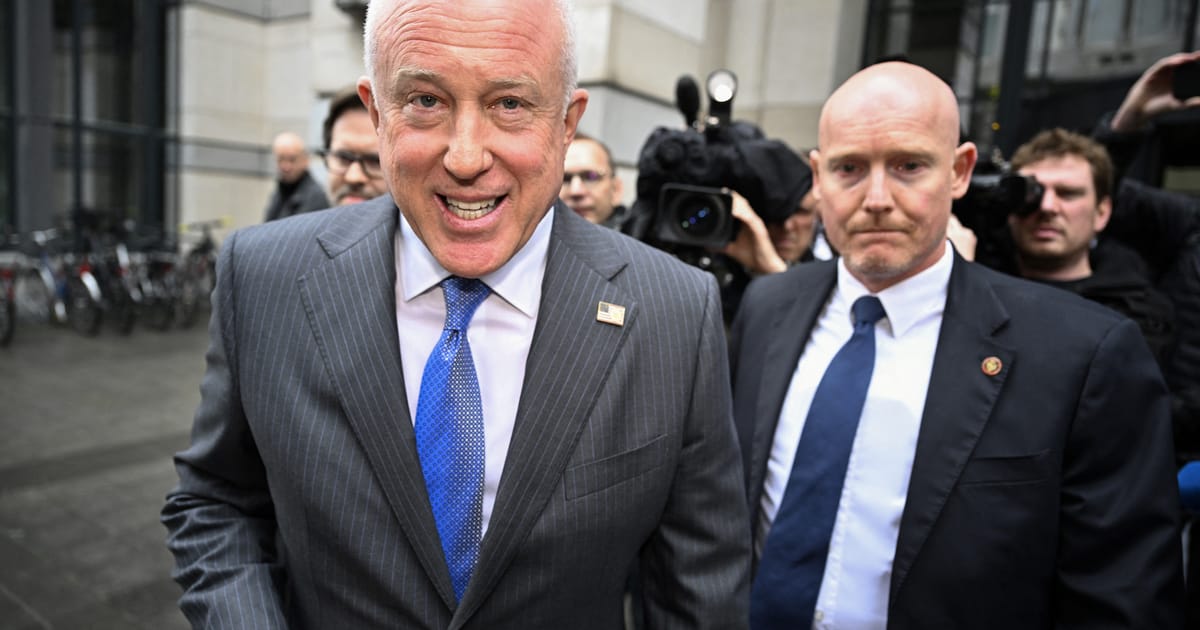 US, Belgium signal détente after Trump’s envoy instigated huge row – POLITICO