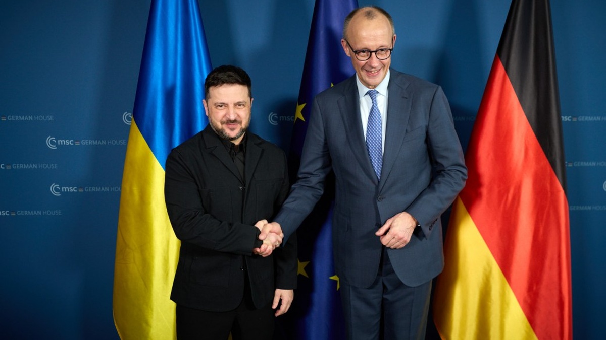 Zelenskyy, Merz discuss joint projects for weapons production, diplomatic work