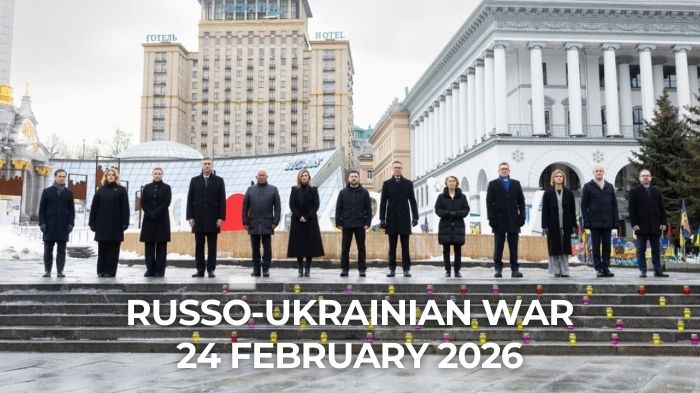 Russo-Ukrainian war, day 1462: Russia’s war against Ukraine enters year five