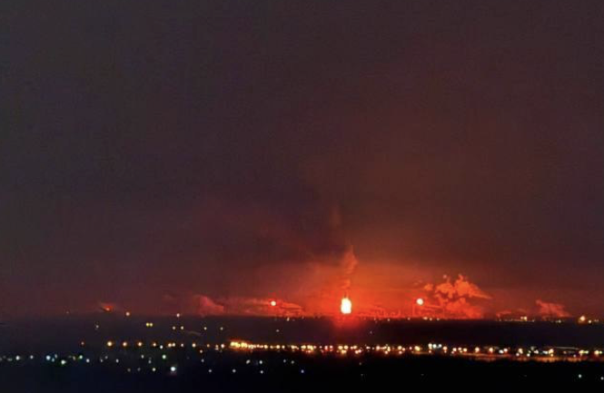 Ukrainian drones reportedly strike Russia’s Volgograd oil refinery