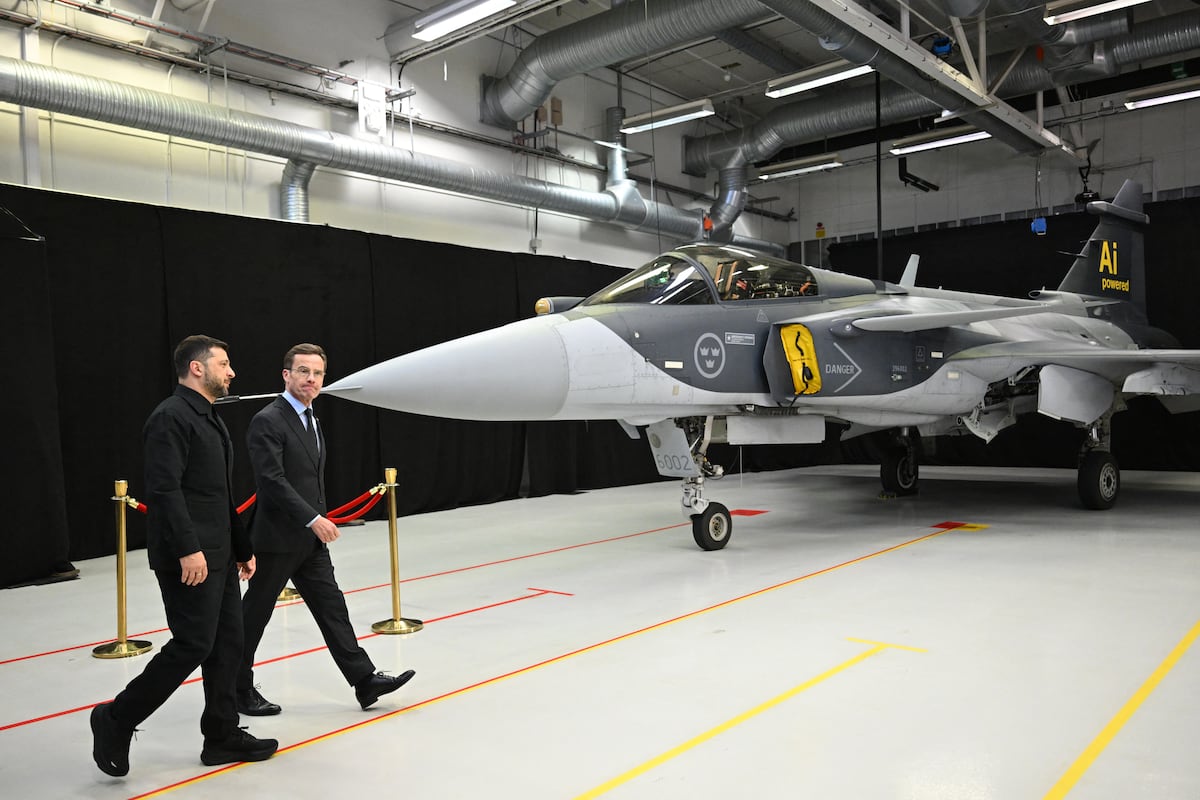 Ukraine’s Gripen jets likely to come with long-reach Meteor missiles