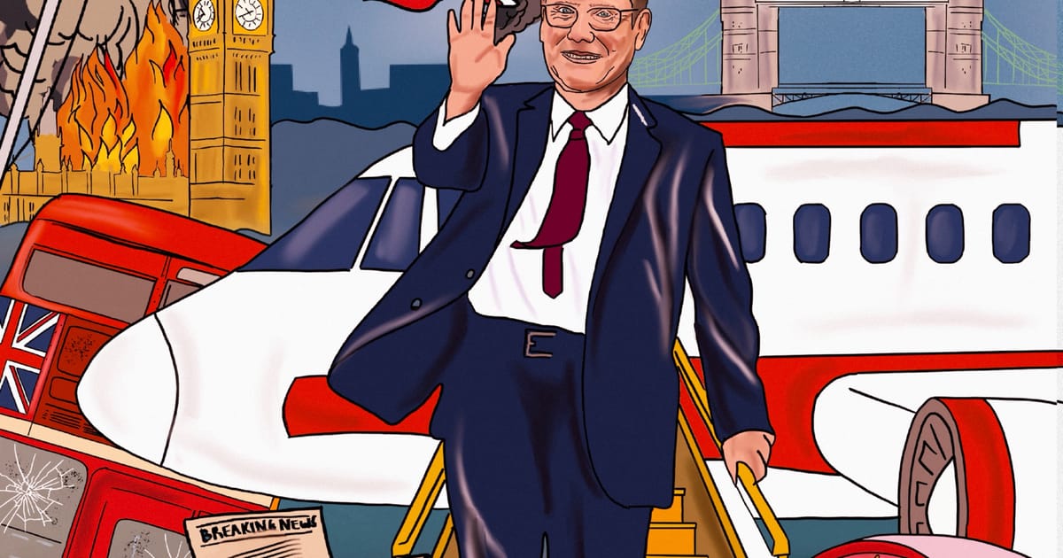 Crisis-hit Starmer seeks solace on the world stage – POLITICO