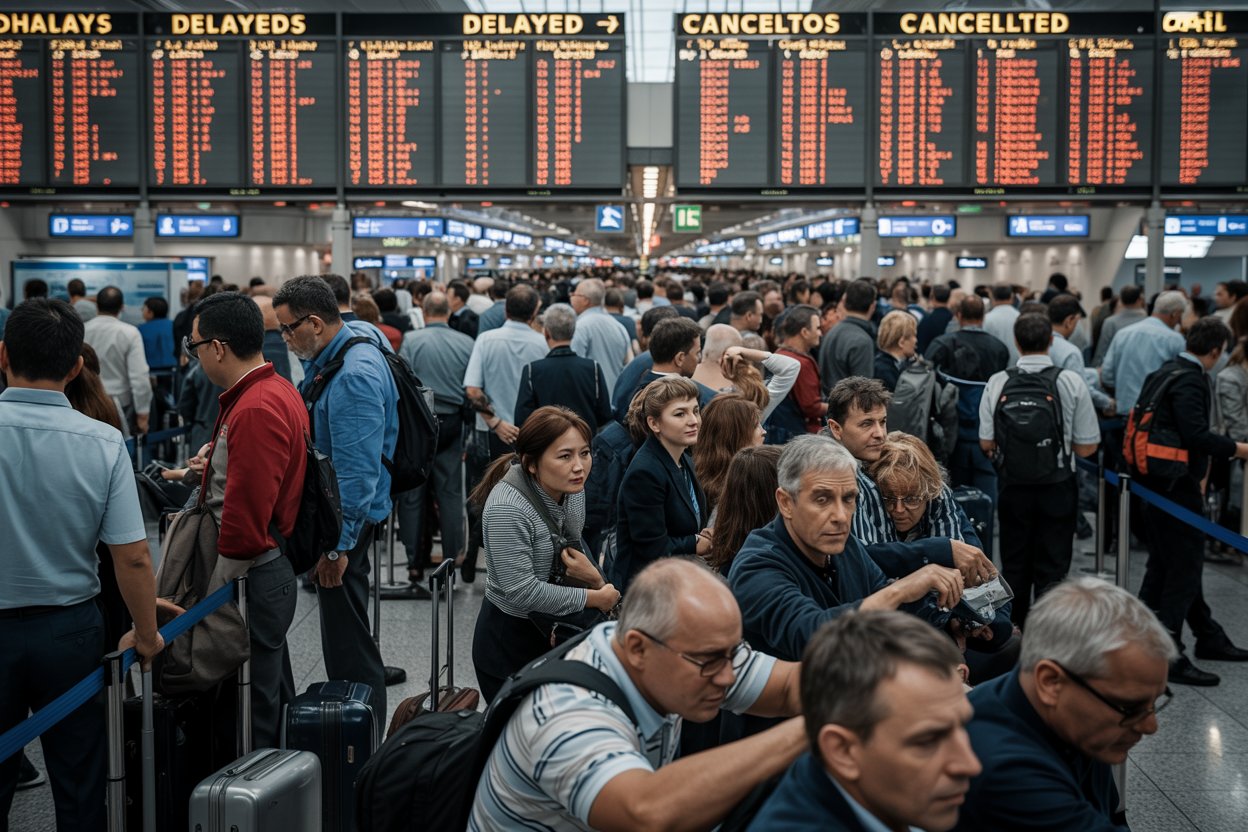 Hundreds of Travellers Stranded at Cancún International Airport and Lic Benito Juárez International Airport in Mexico as 62 Flights Are Delayed and 29 Cancelled Disrupting Aeromexico, Viva, Aerobus, Interjet and More Across Cancún and Mexico City