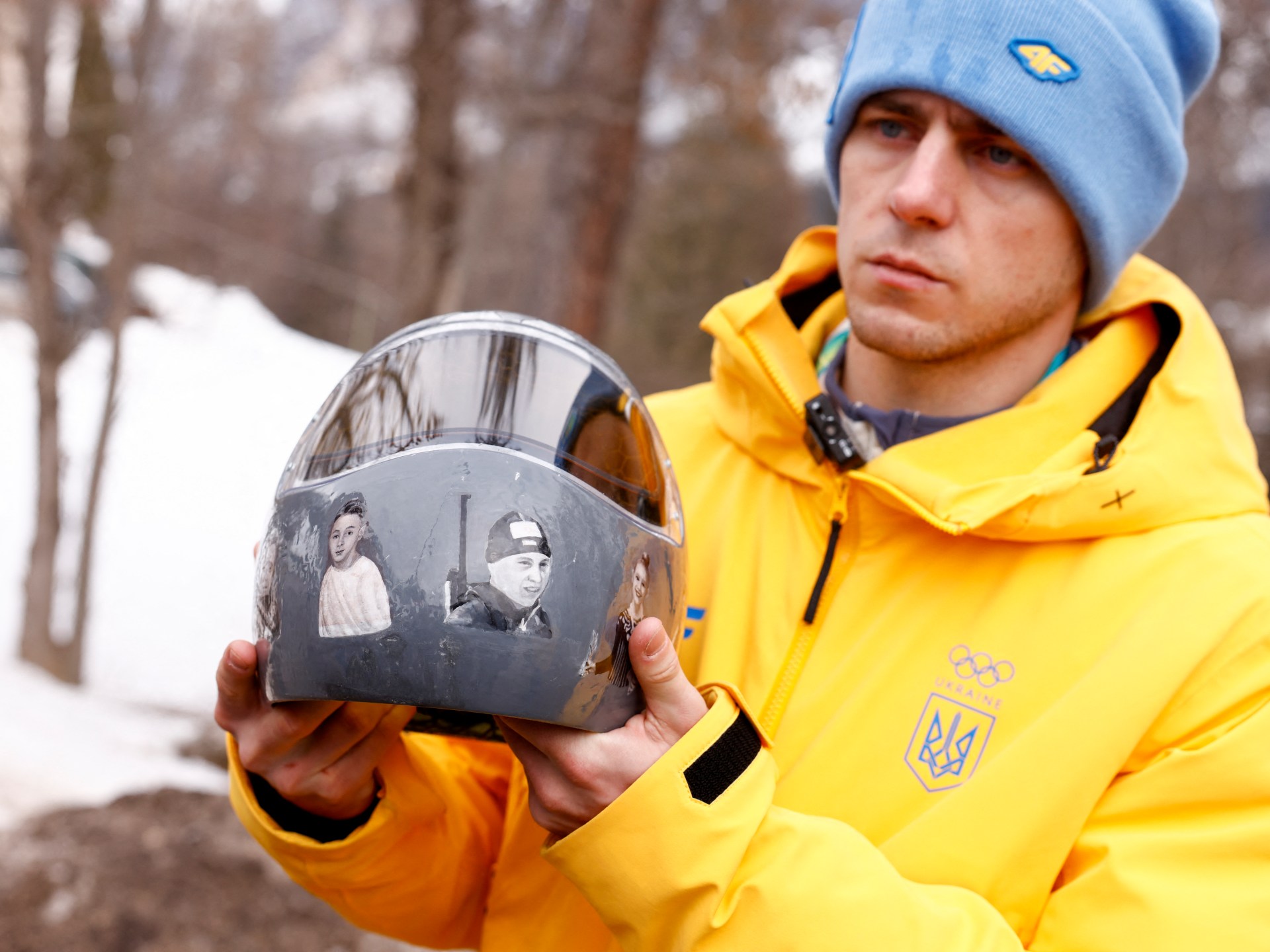 Zelenskyy says ‘no rules broken’ after Olympics bans Ukraine racer | Winter Olympics News