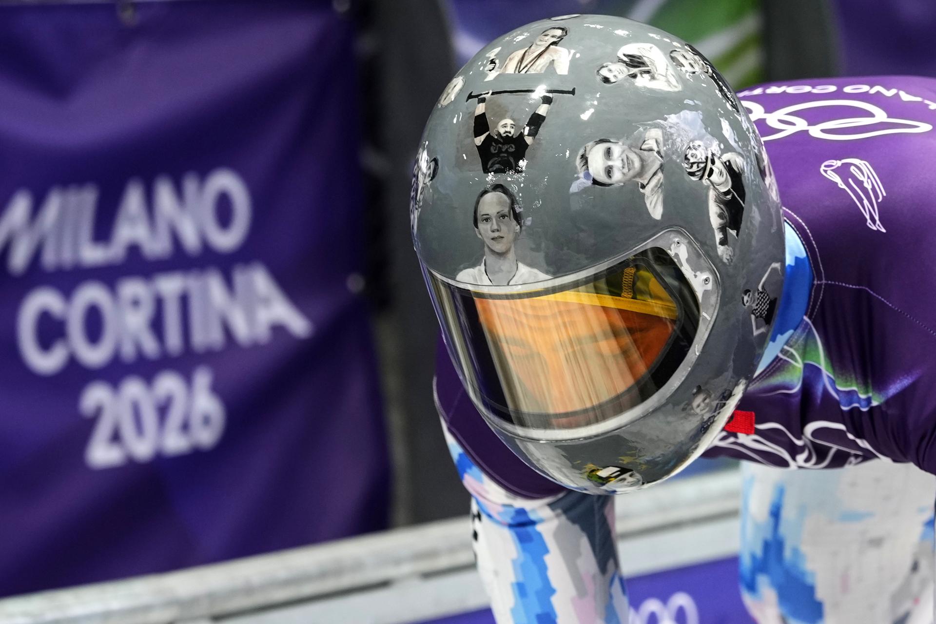 Ukraine skeleton racer Heraskevych banned from Olympics over memorial helmet