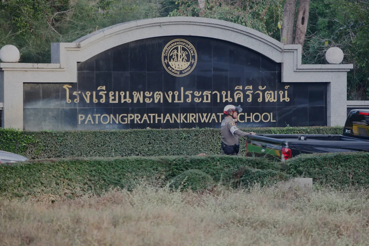 17-year-old with a gun attacks school in southern Thailand and 3 people are injured