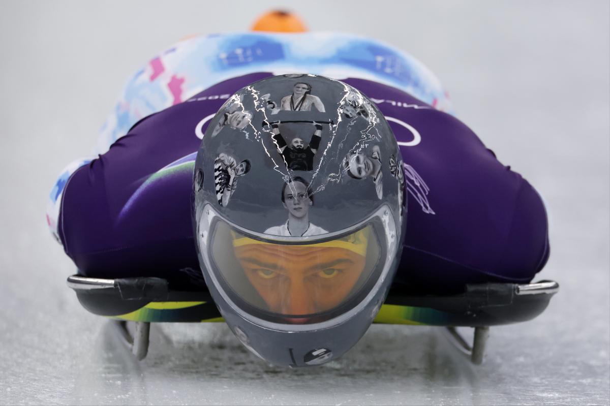 Ukrainian Olympian banned from wearing helmet honoring athletes slain by Russia