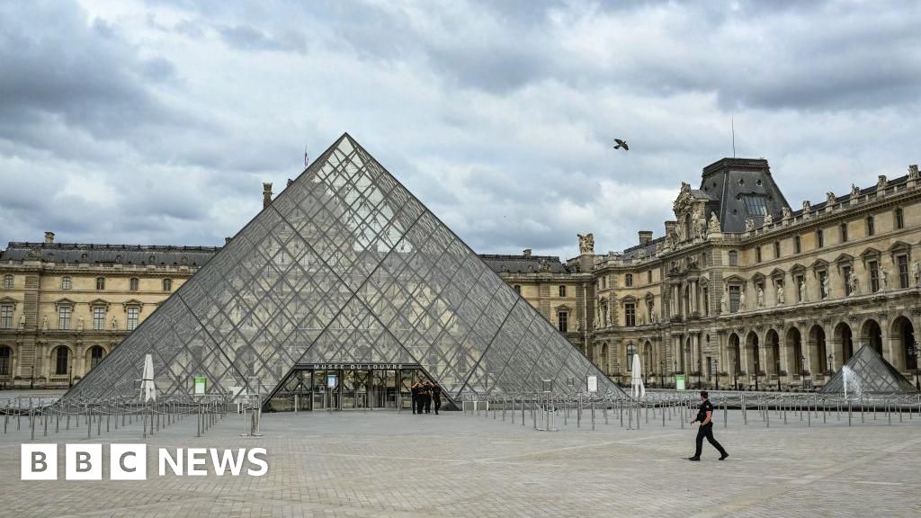 Leak damages 19th Century painting in latest Louvre setback