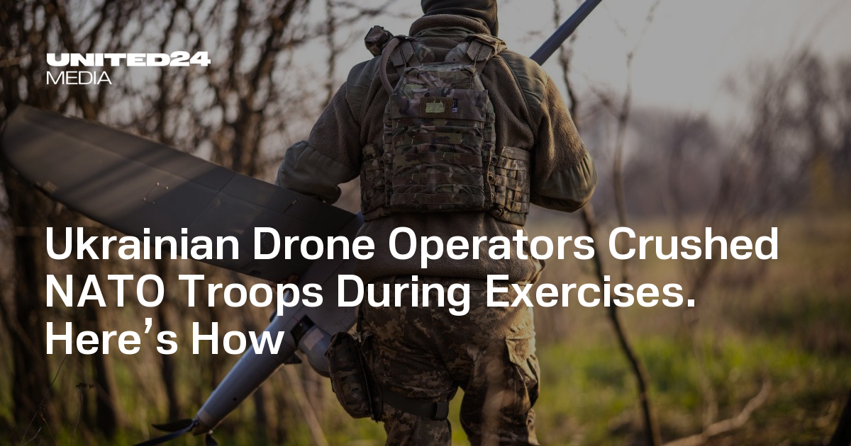 How 10 Ukrainian Drone Operators Crushed a NATO Offensive in Estonia — UNITED24 Media