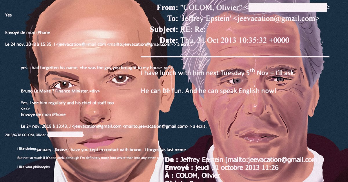 Olivier Colom, le “grand ami” français de Jeffrey Epstein – POLITICO